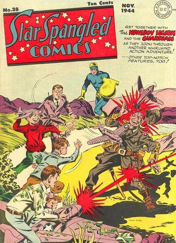 Star Spangled Comics #38 cover