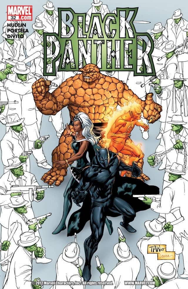 Black Panther #32 cover