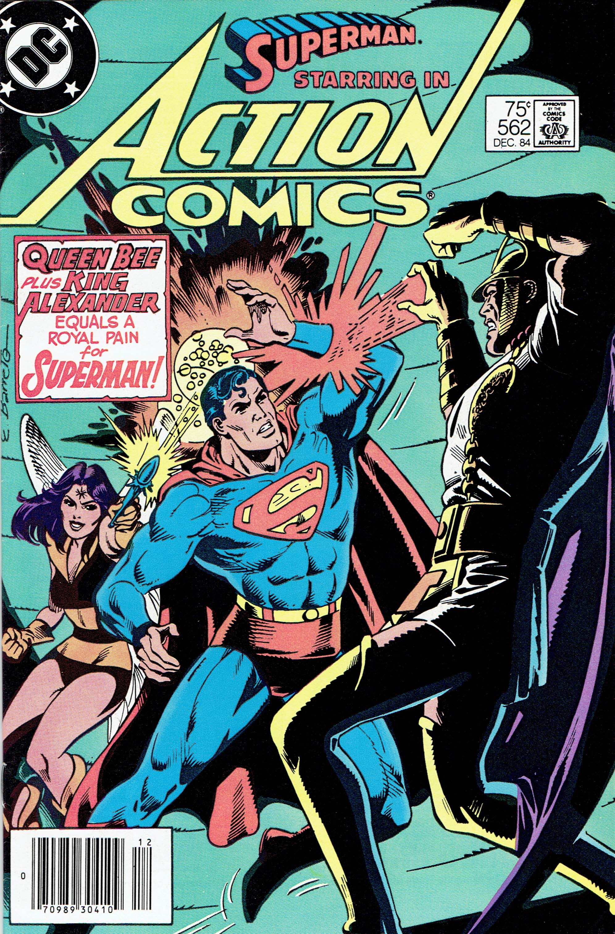Action Comics #562 cover