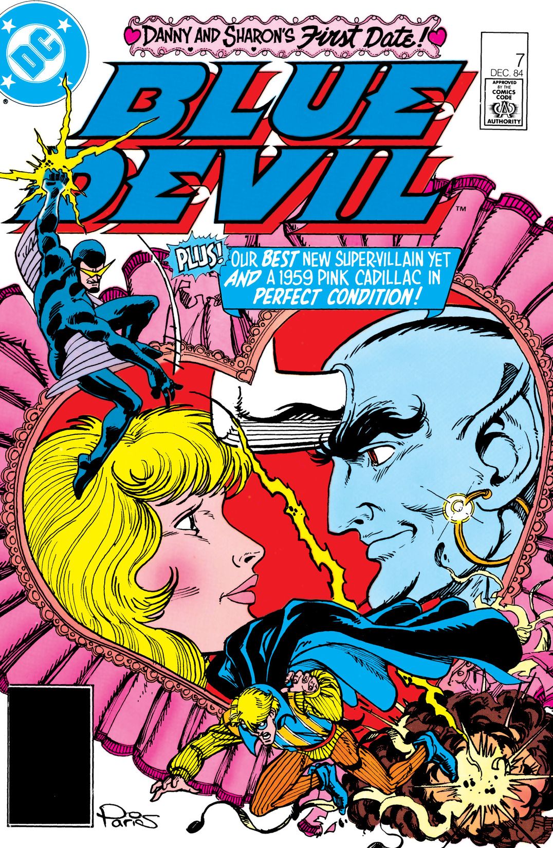 Blue Devil #7 cover