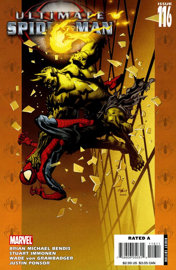 Ultimate Spider-Man #116 cover