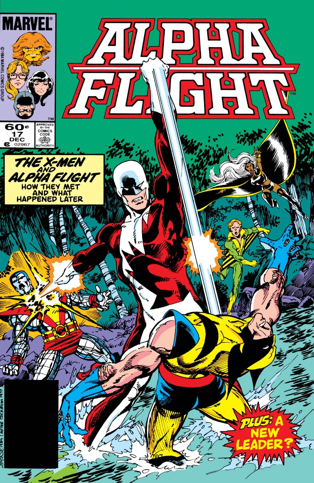 Alpha Flight #17 cover