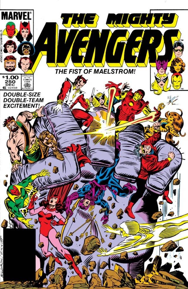 The Avengers #250 cover