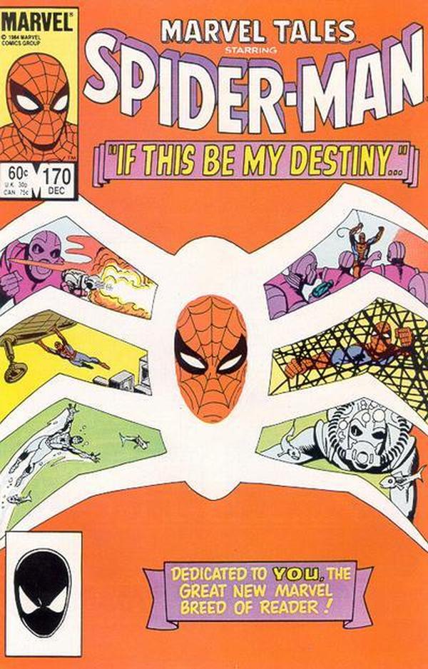 Marvel Tales #170 cover