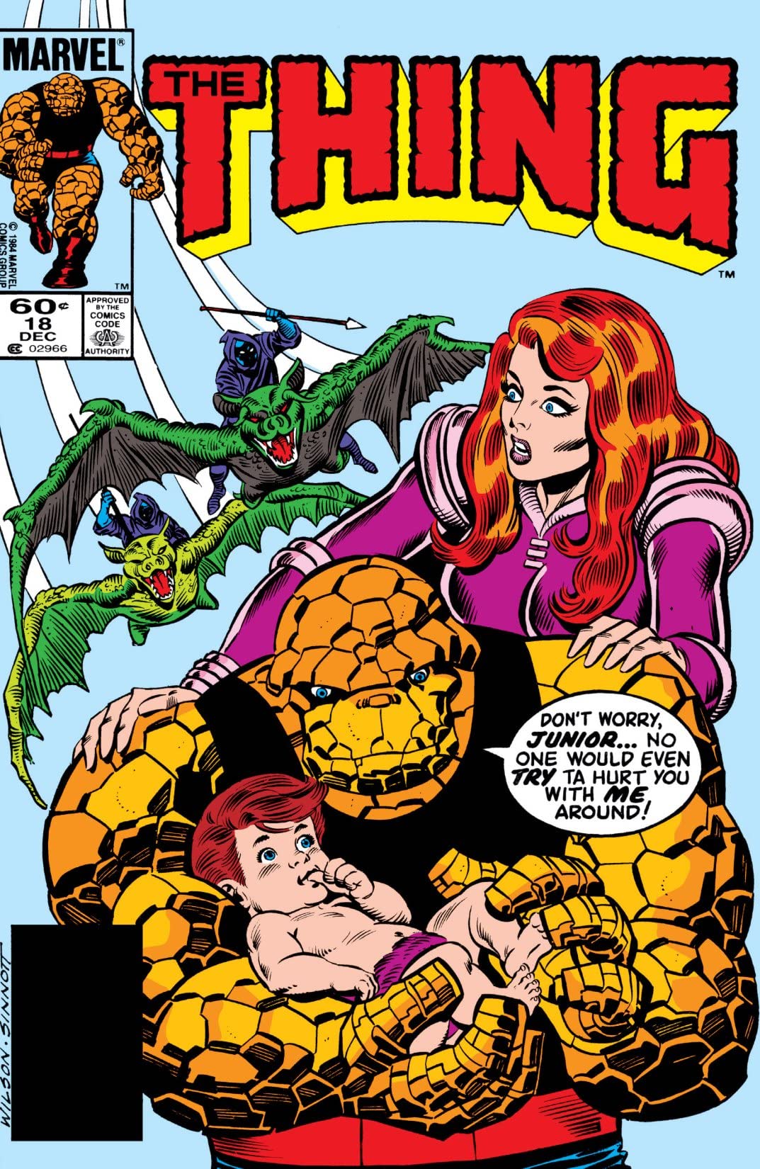 The Thing #18 cover