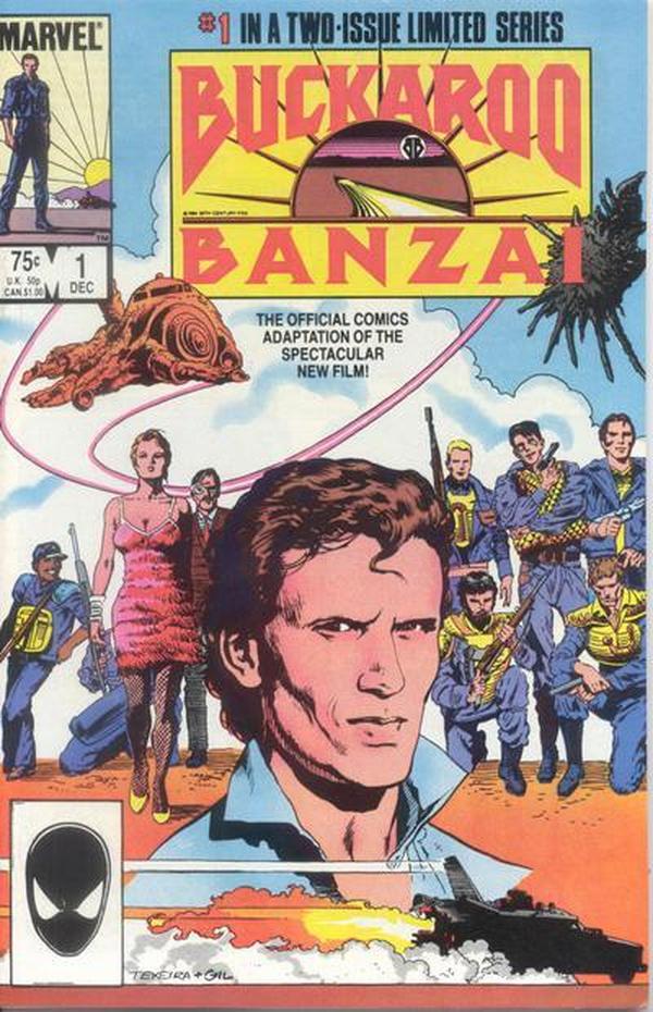 Buckaroo Banzai #1 cover