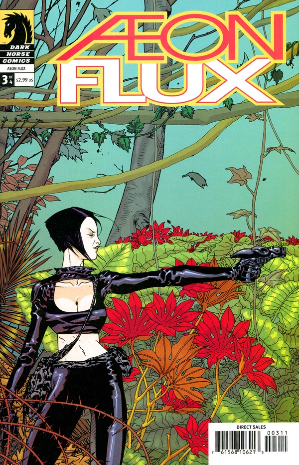 Aeon Flux #3 cover