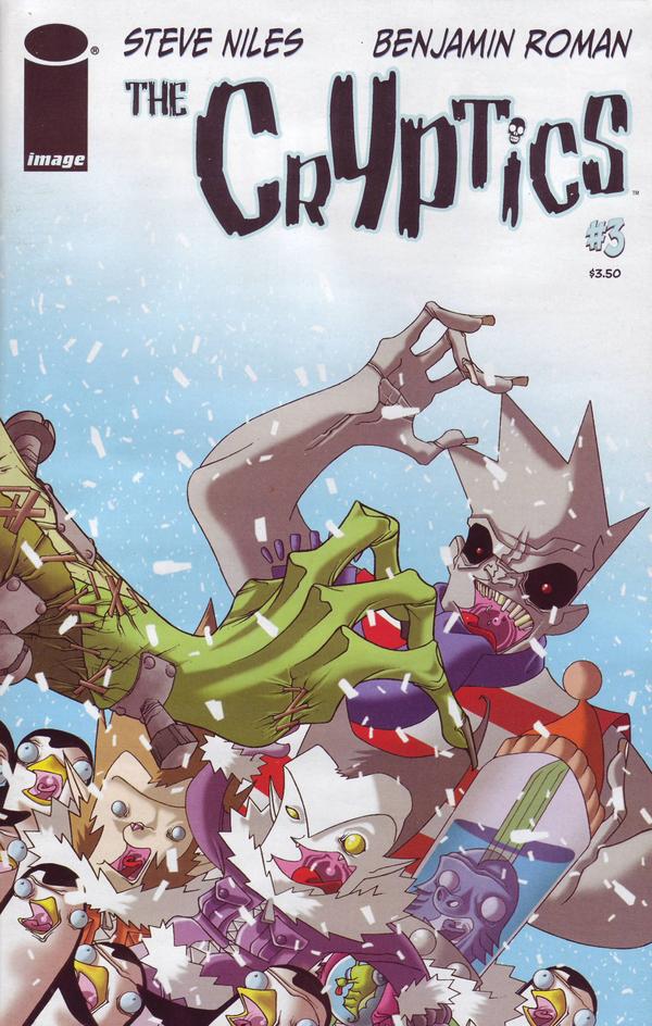 The Cryptics #3 cover