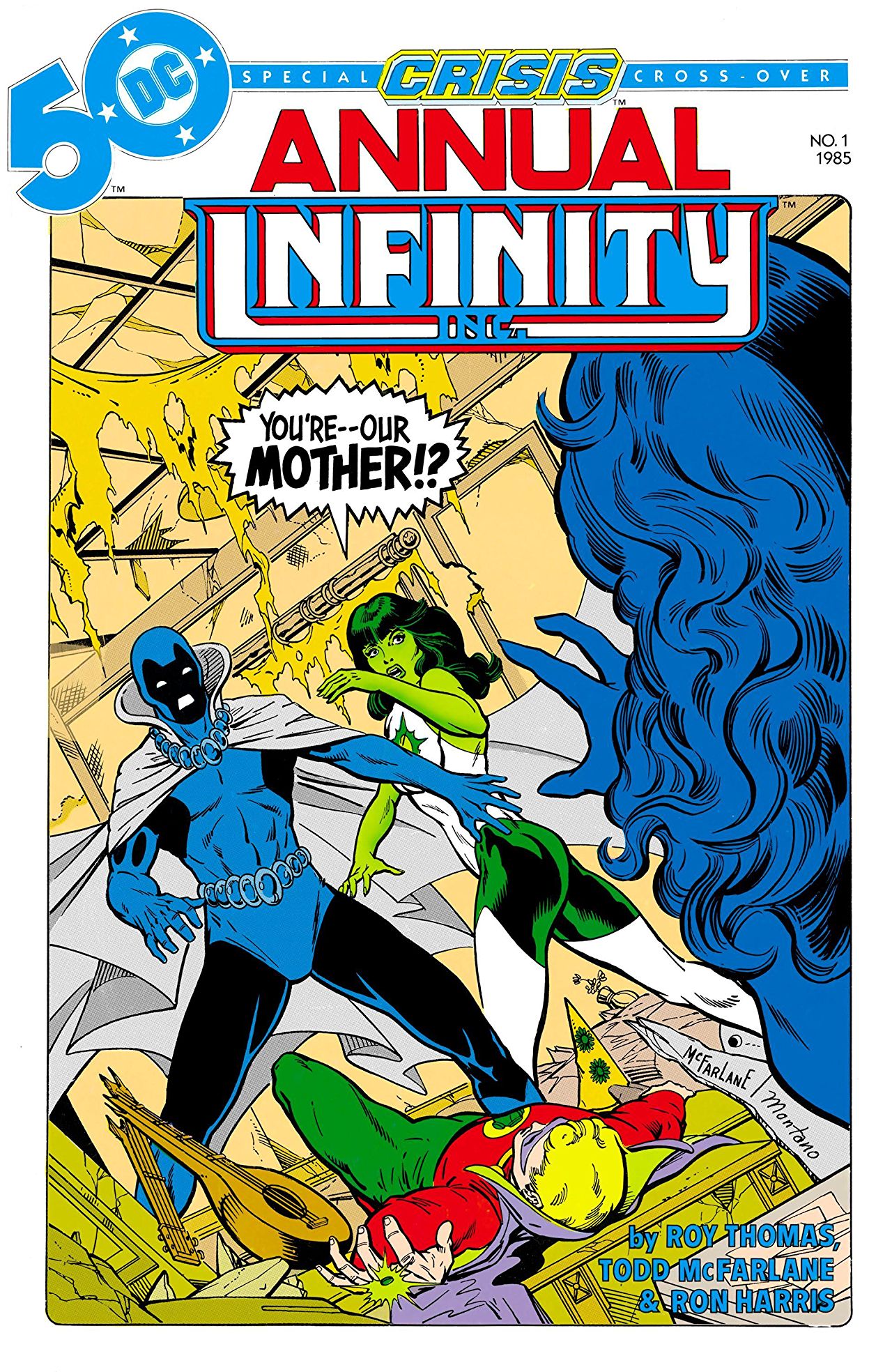 Infinity Inc. Annual #1 cover