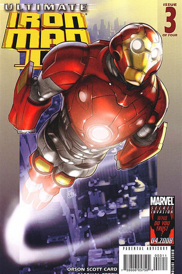 Ultimate Iron Man II #3 cover