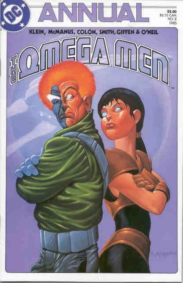 Omega Men Annual #2 cover