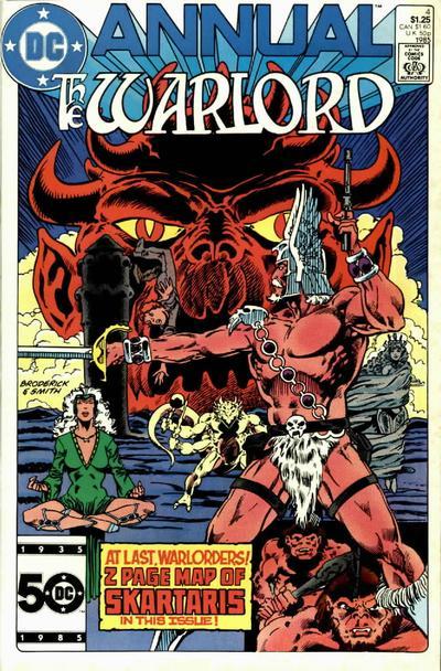 Warlord Annual #4 cover