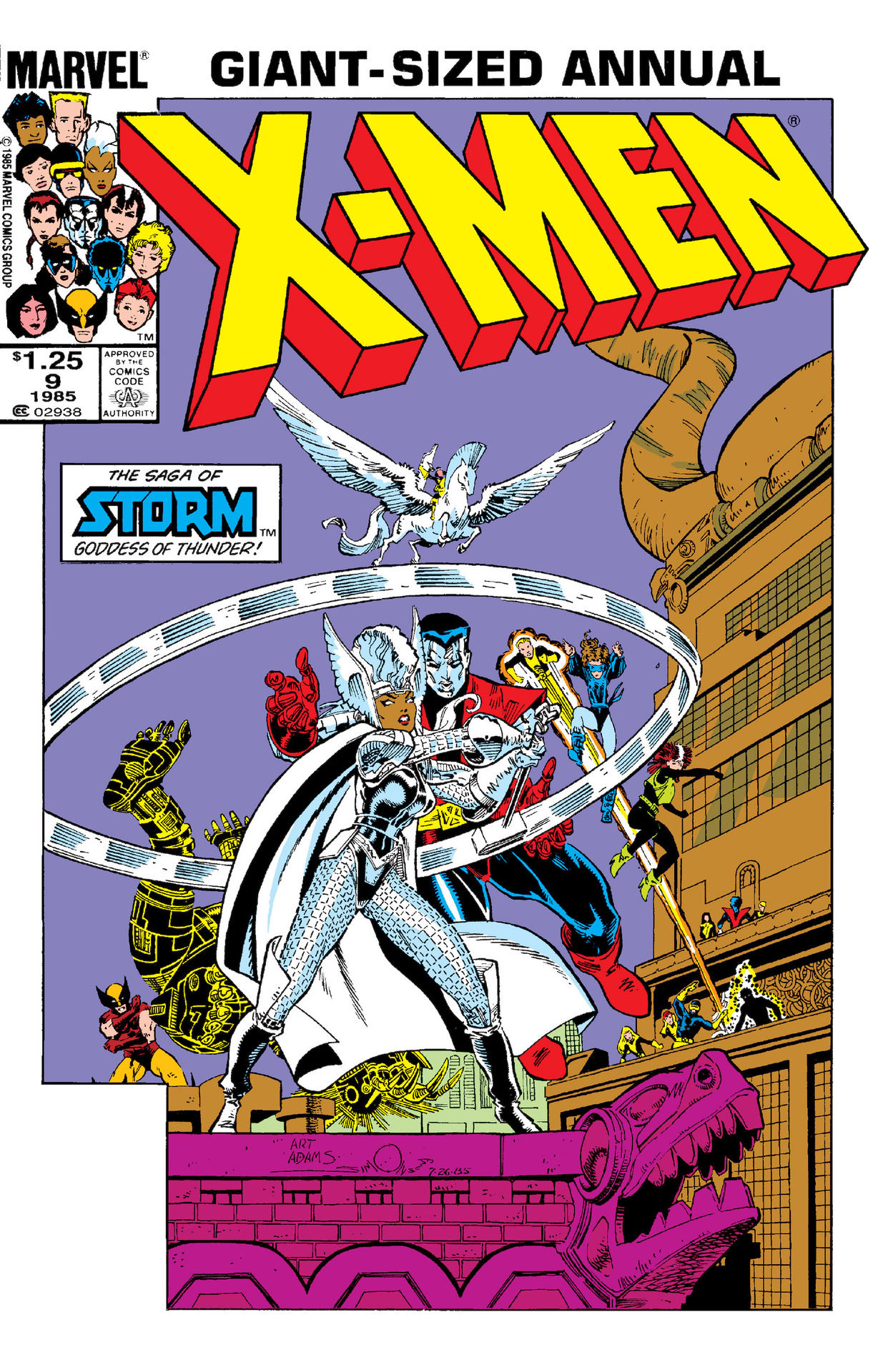 X-Men Annual #9 cover