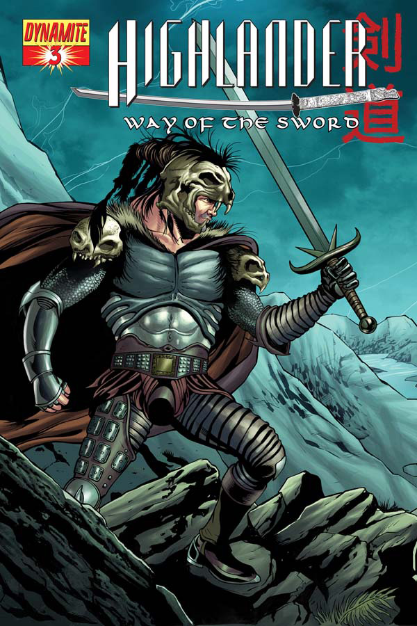 Highlander: Way of the Sword #3 cover