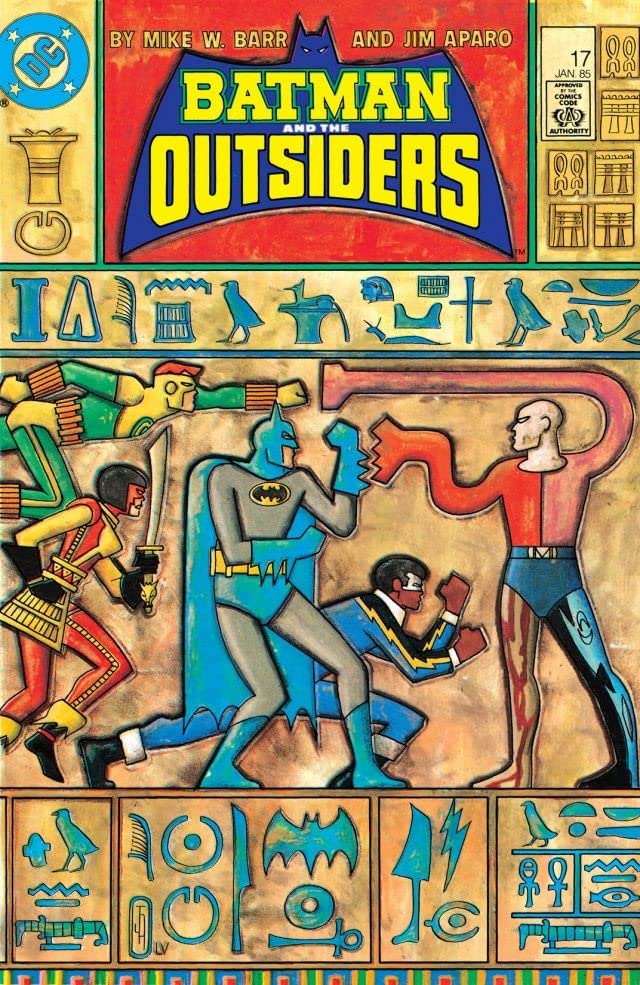 Batman and the Outsiders #17 cover