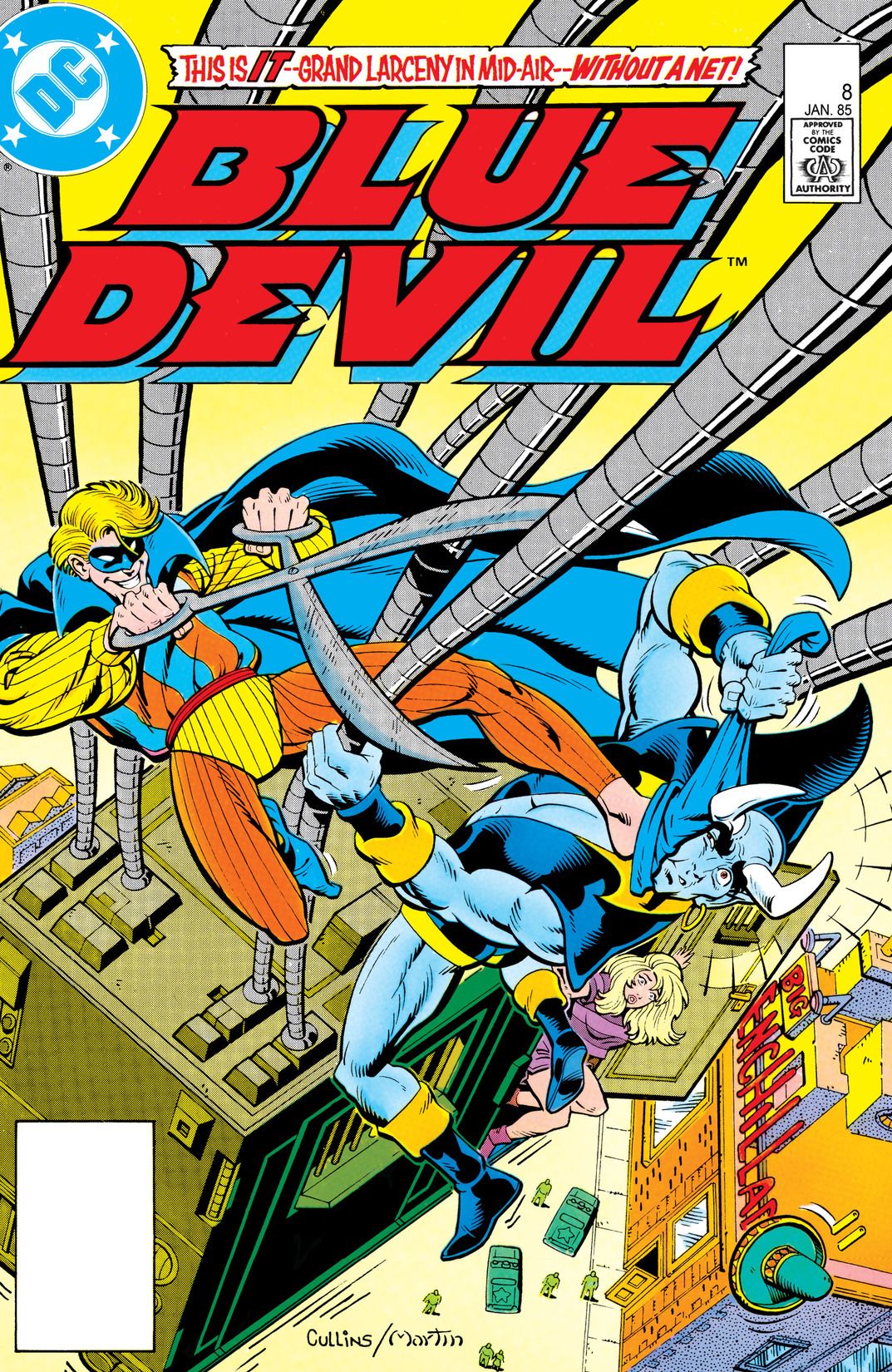 Blue Devil #8 cover