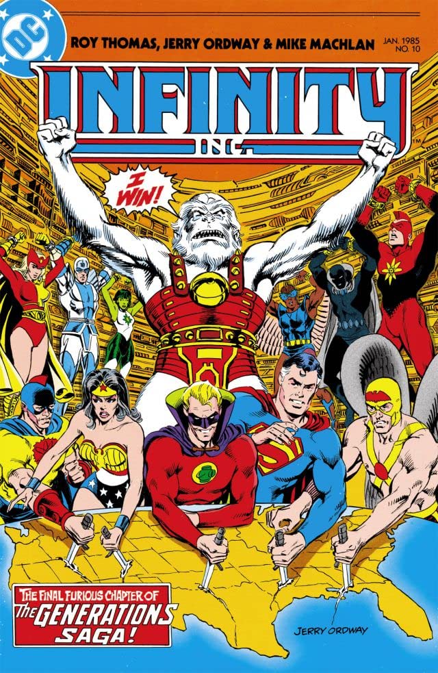 Infinity, Inc. #10 cover