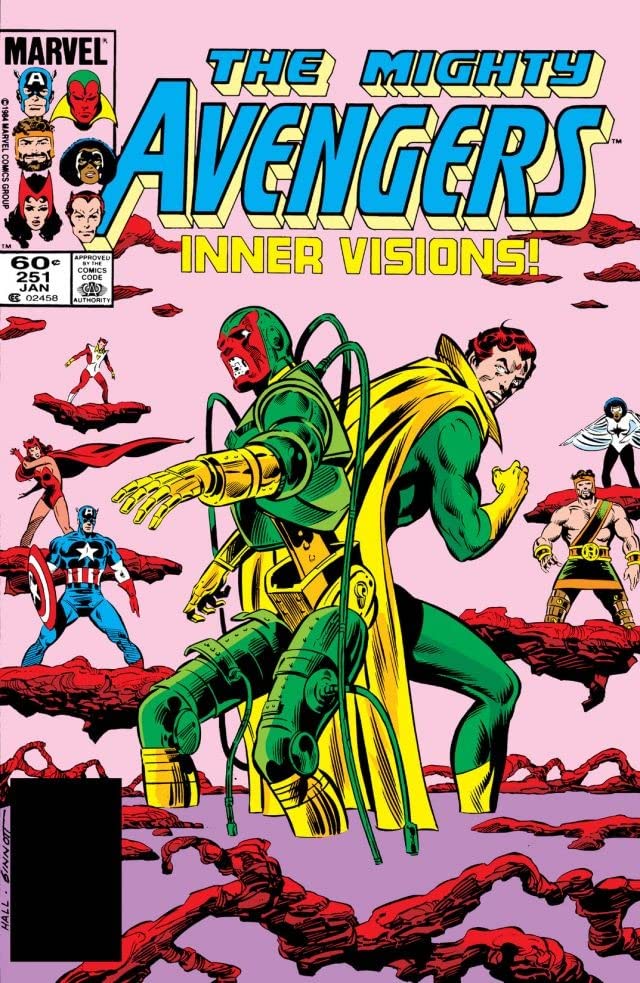 The Avengers #251 cover