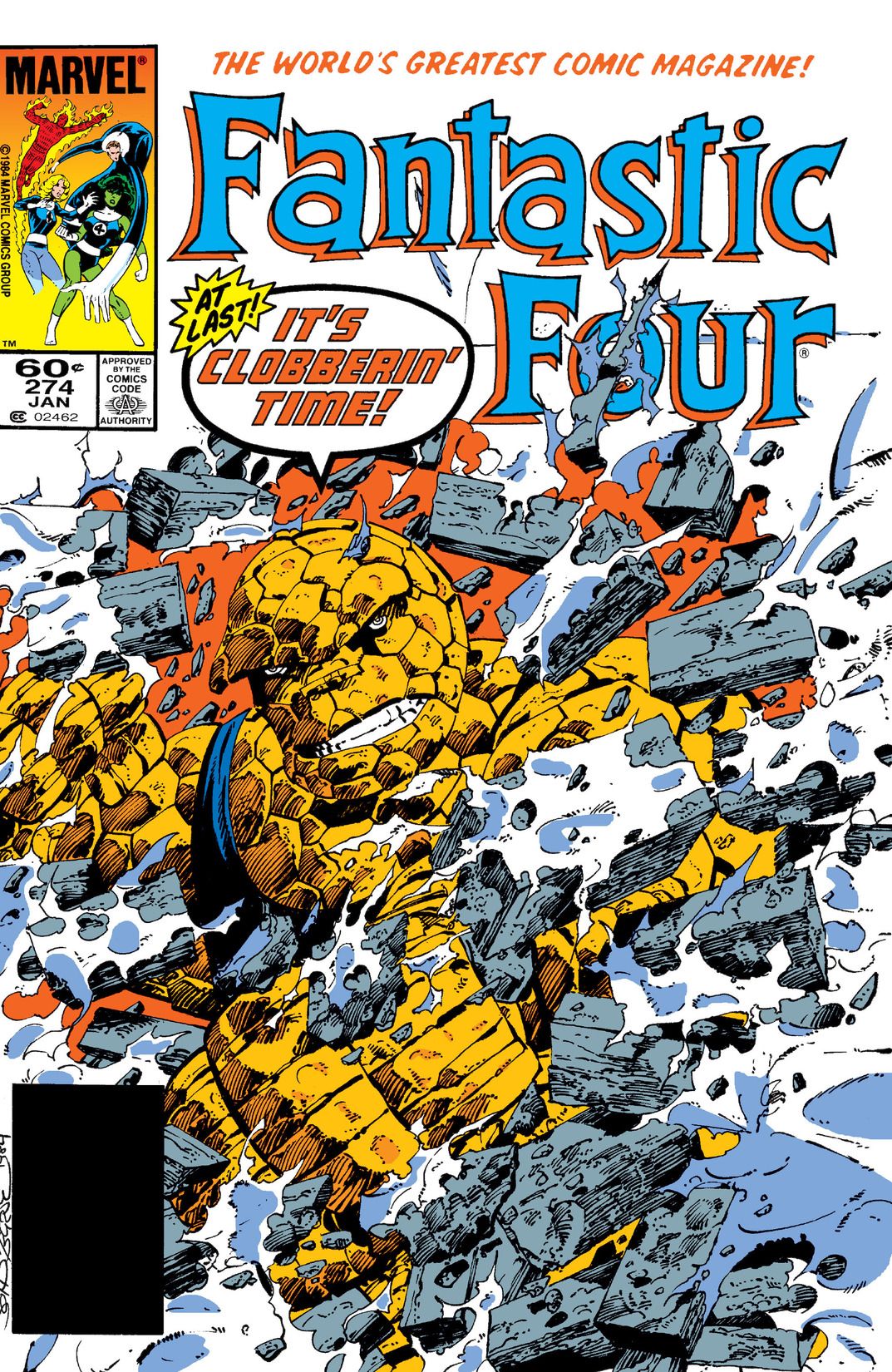 Fantastic Four #274 cover