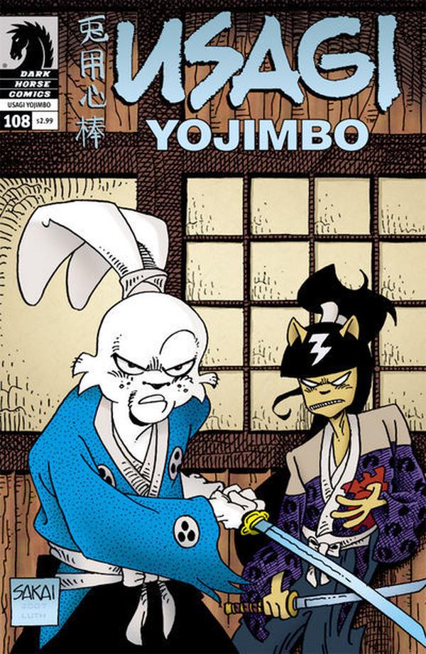 Usagi Yojimbo #108 cover