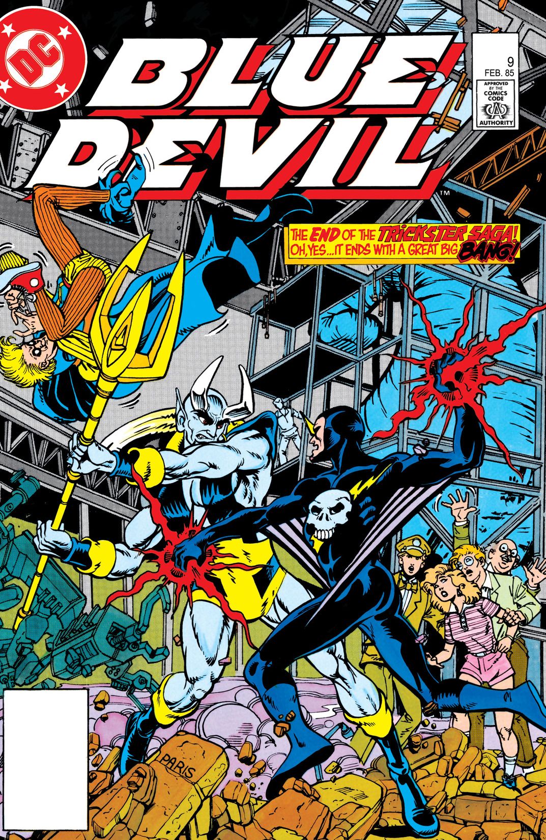 Blue Devil #9 cover