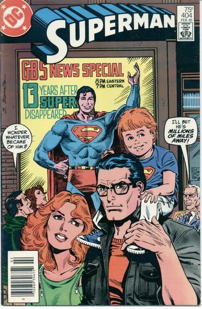 Superman #404 cover