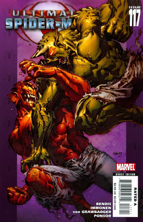 Ultimate Spider-Man #117 cover