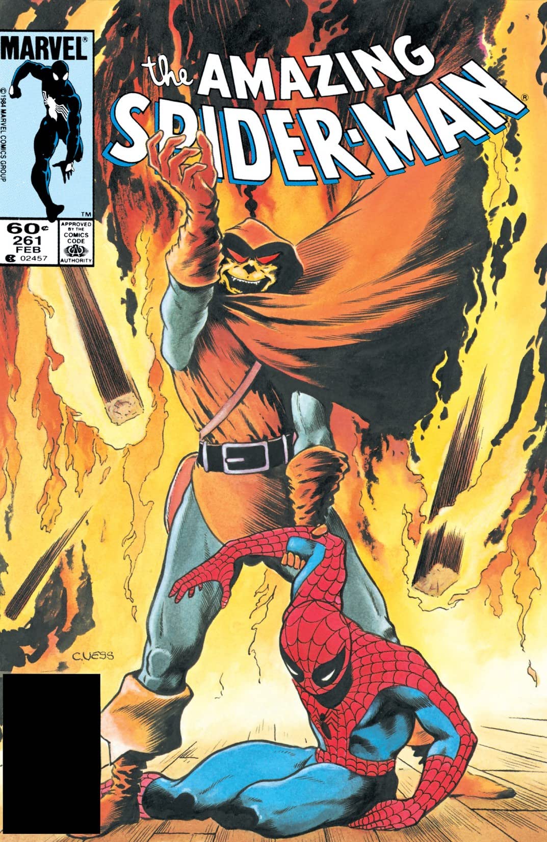 The Amazing Spider-Man #261 cover