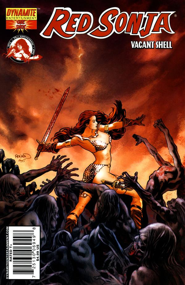Red Sonja, Vacant Shell #[nn] cover