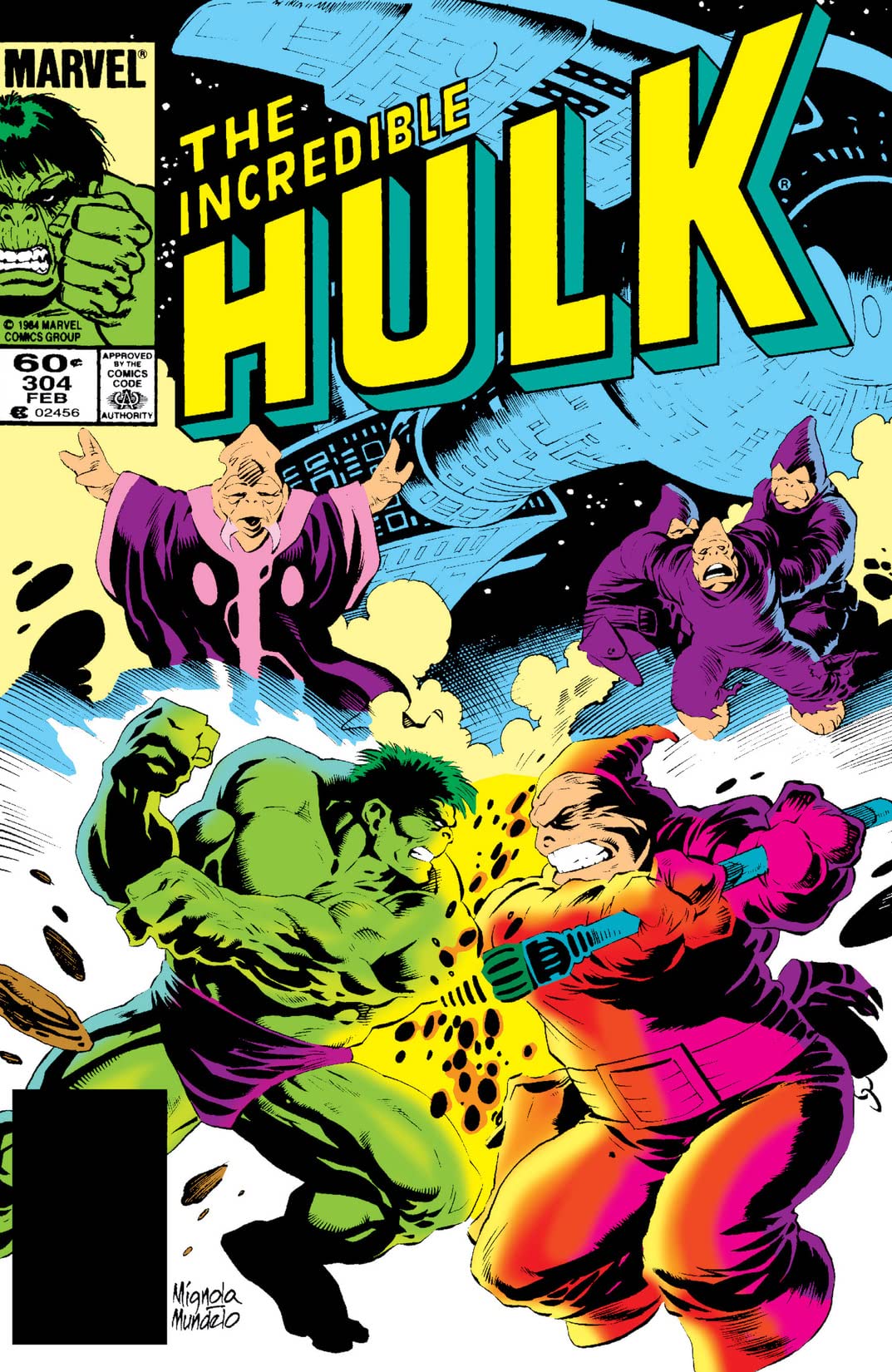 The Incredible Hulk #304 cover