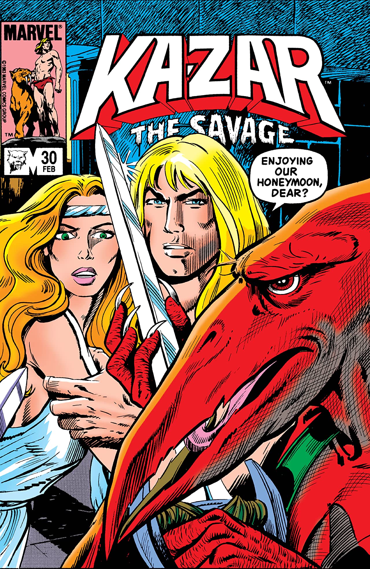 Ka-Zar the Savage #30 cover