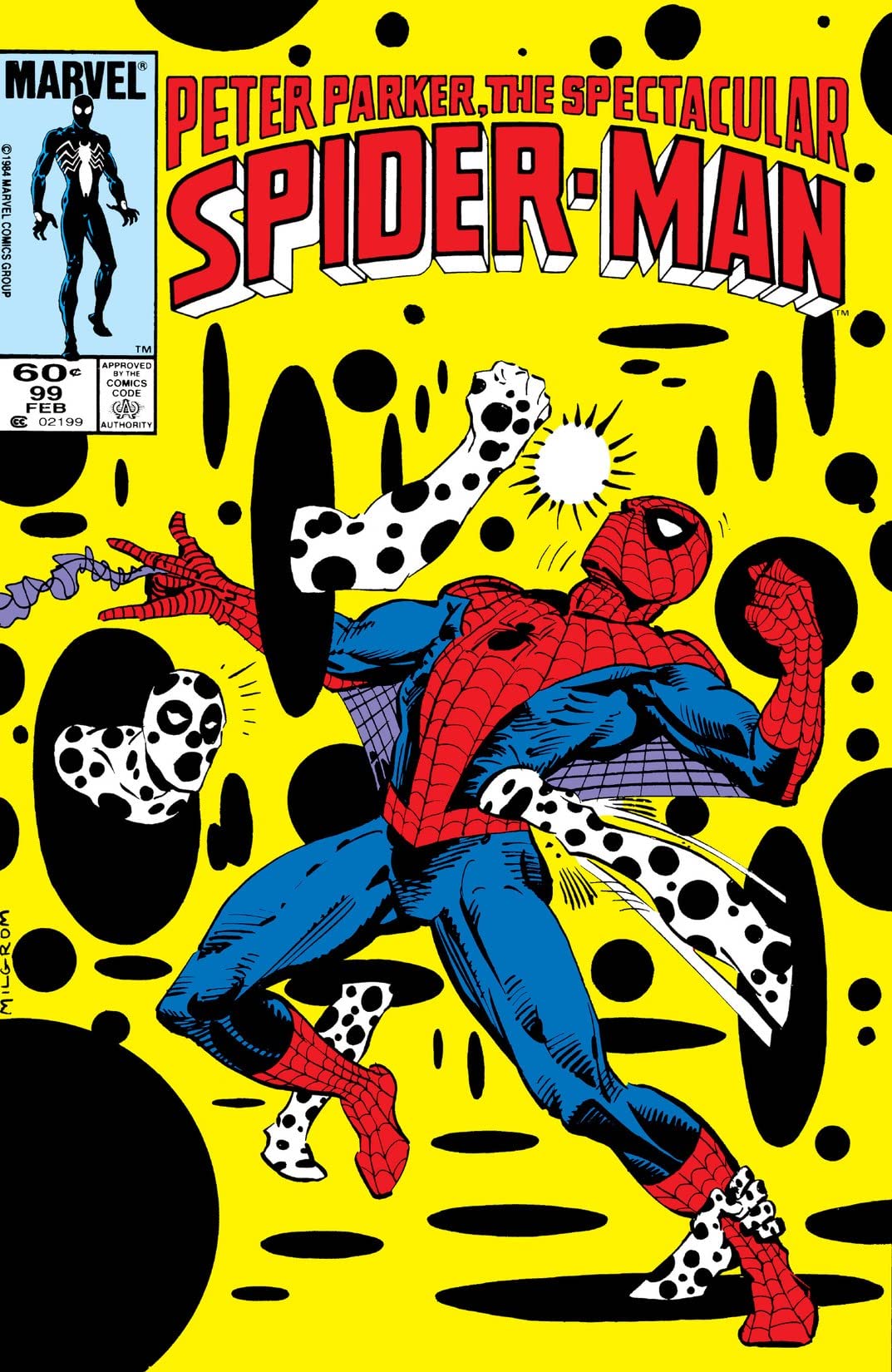 The Spectacular Spider-Man #99 cover