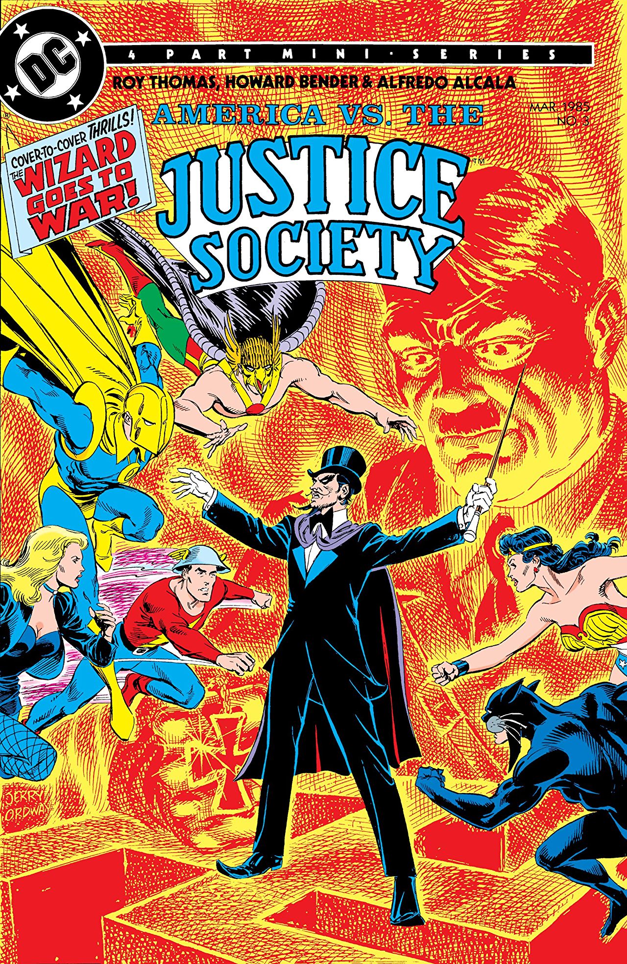 America vs. the Justice Society #3 cover