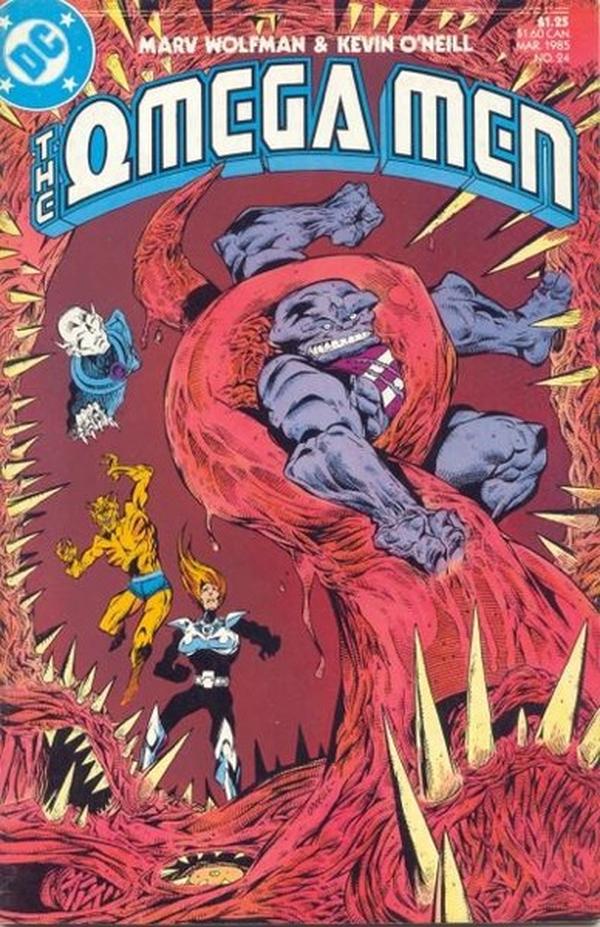 The Omega Men #24 cover