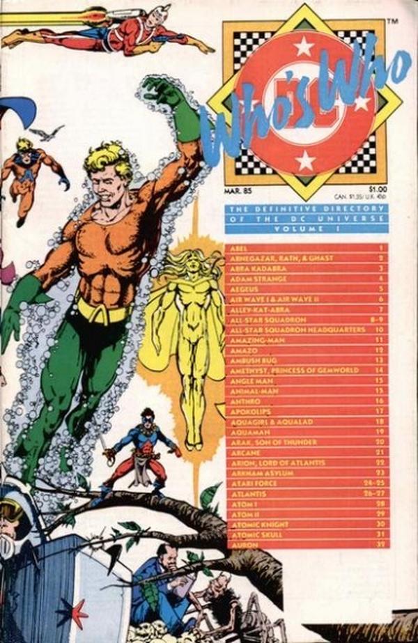 Who's Who: The Definitive Directory of the DC Universe