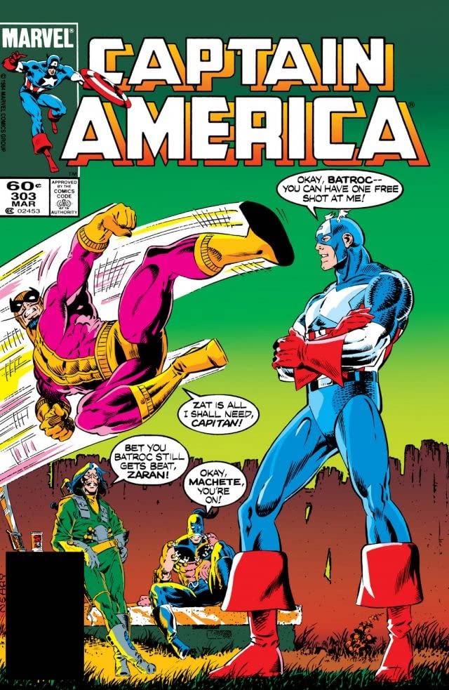Captain America #303 cover