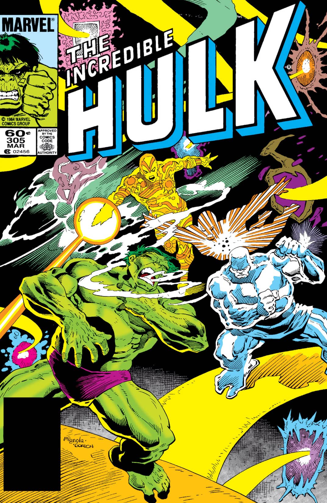 The Incredible Hulk #305 cover