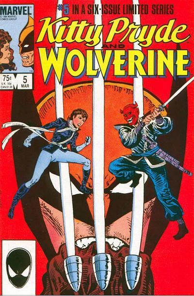 Kitty Pryde and Wolverine #5 cover