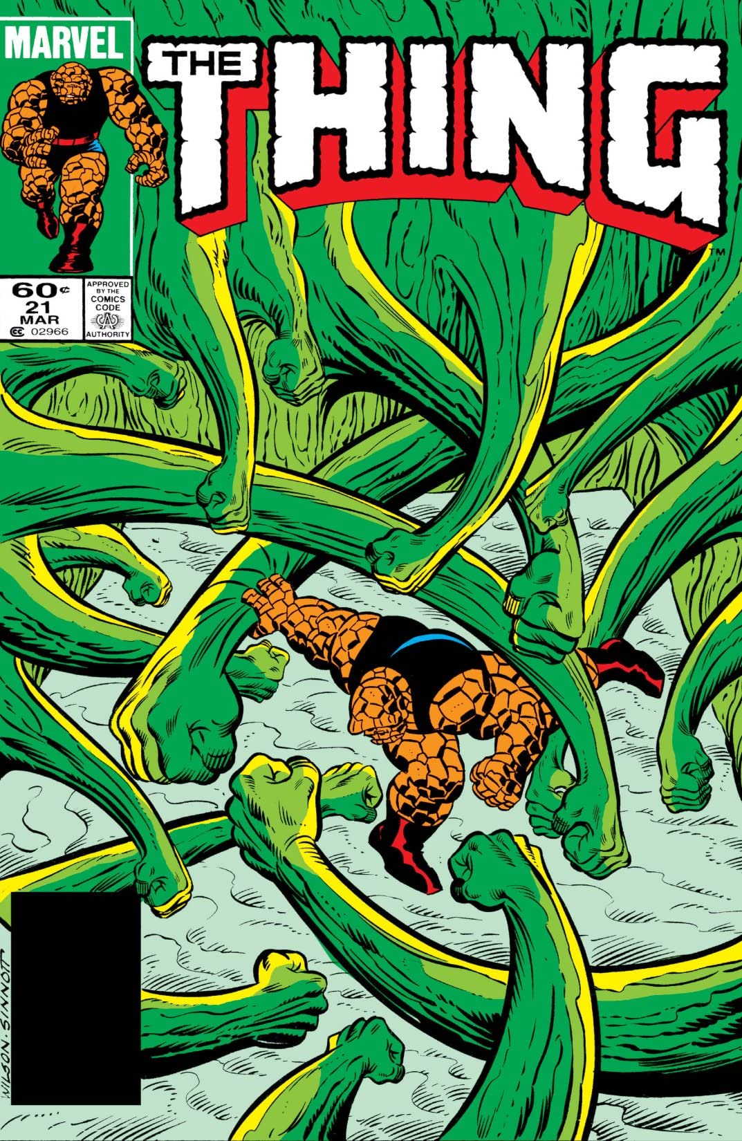 The Thing #21 cover