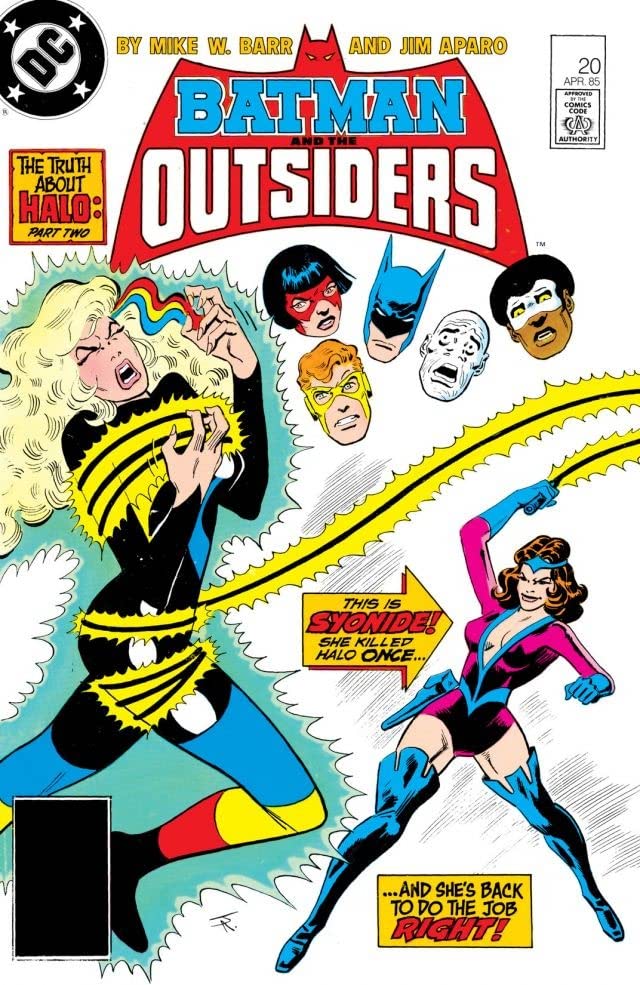 Batman and the Outsiders #20 cover