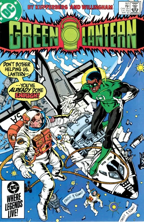 Green Lantern #187 cover