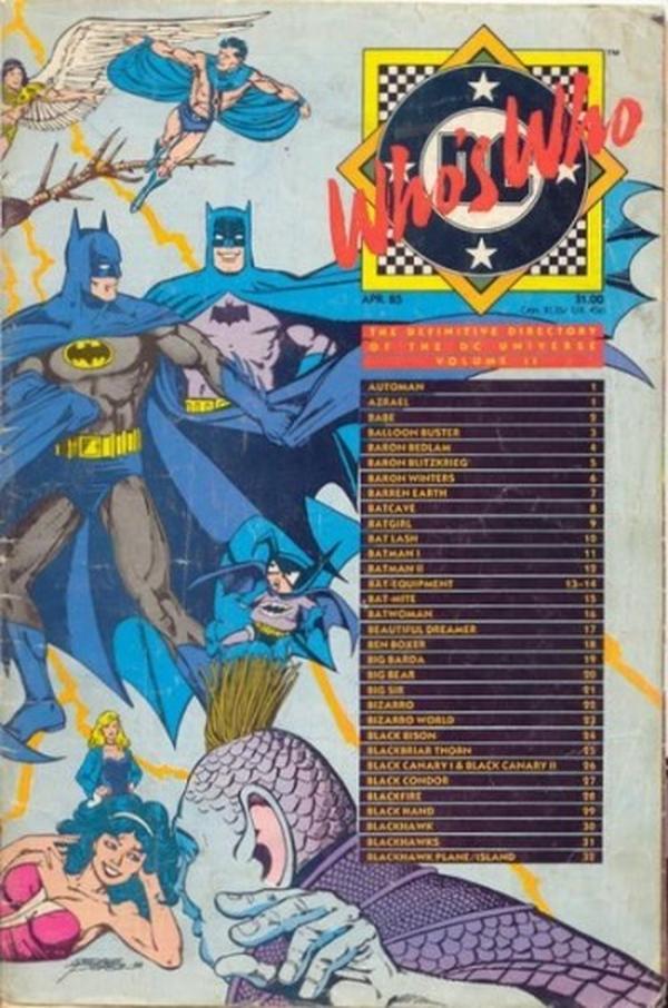 Who's Who: The Definitive Directory of the DC Universe #2
