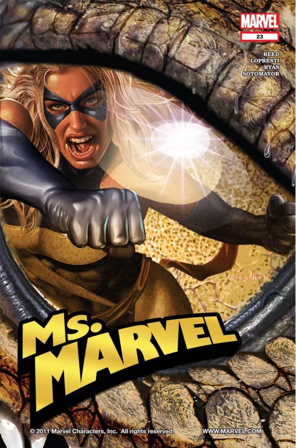 Ms. Marvel #23 cover