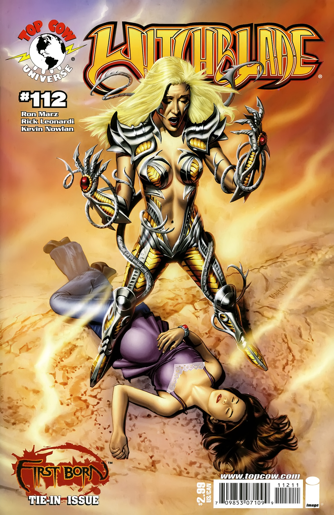Witchblade #112 cover