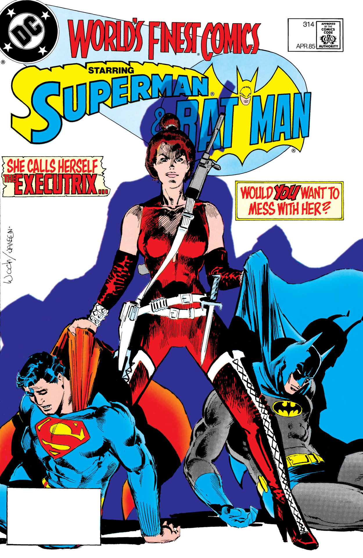 World's Finest Comics #314 cover
