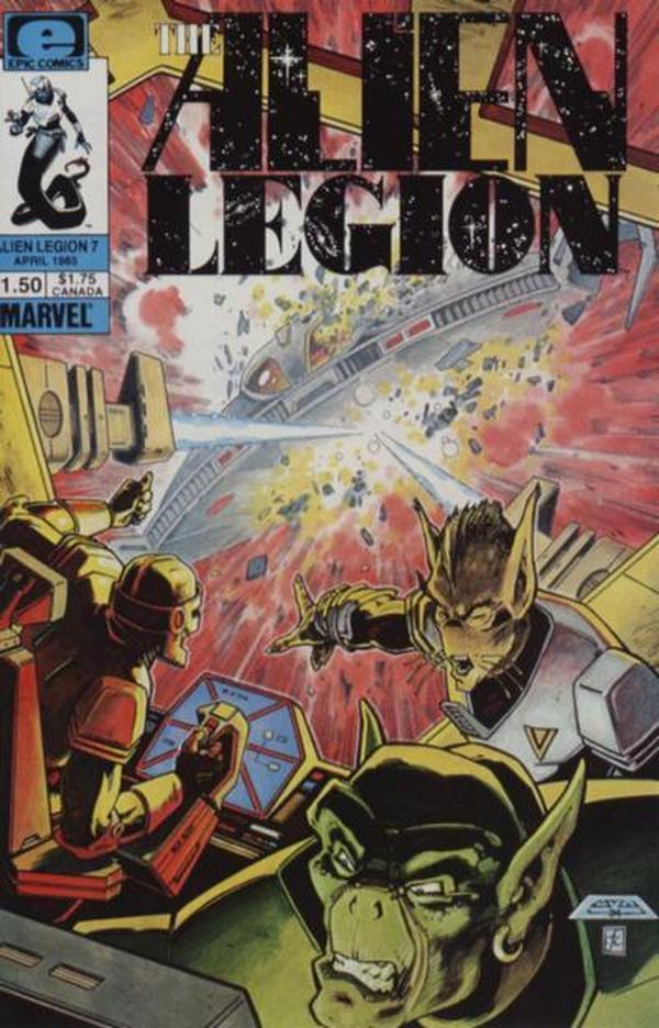 Alien Legion #7 cover