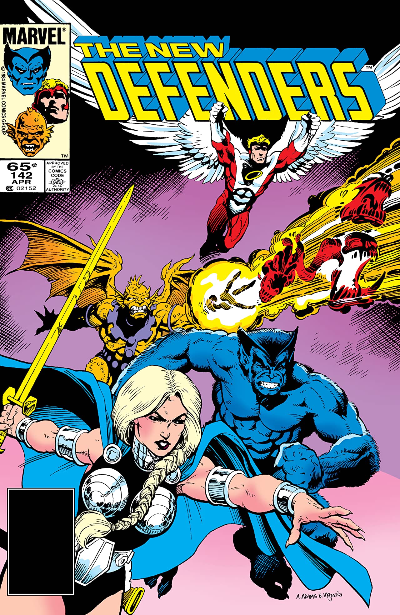 The Defenders #142 cover