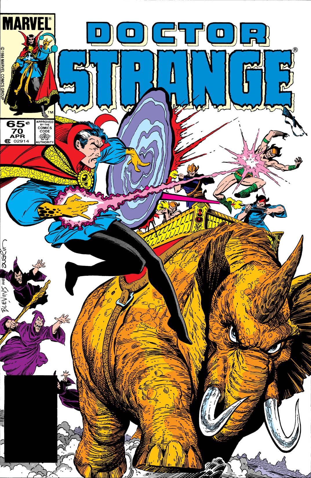 Doctor Strange #70 cover