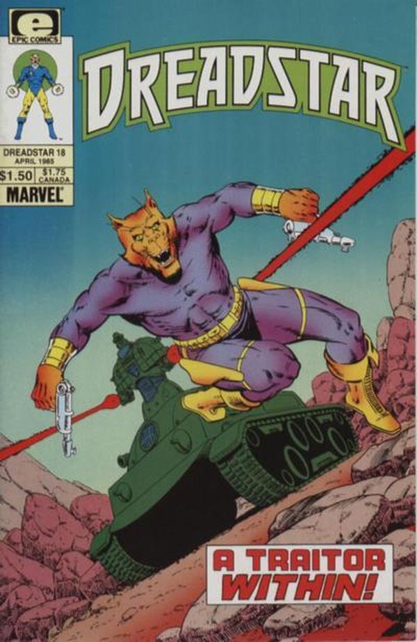 Dreadstar #18 cover