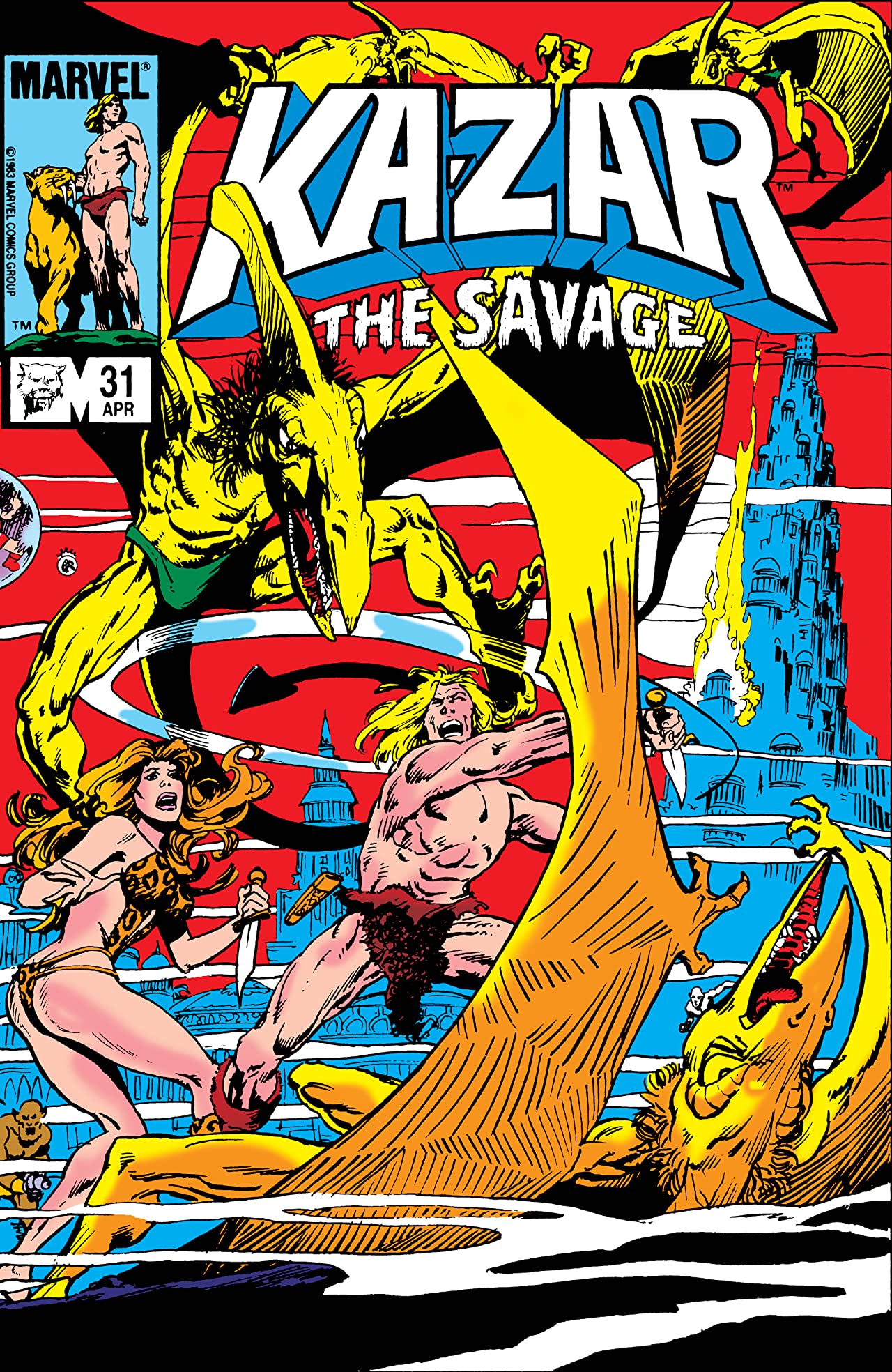 Ka-Zar the Savage #31 cover